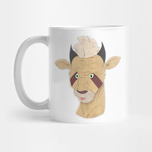 Anthro antelope face Mug